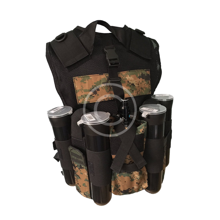 Black Tactical Backpacker